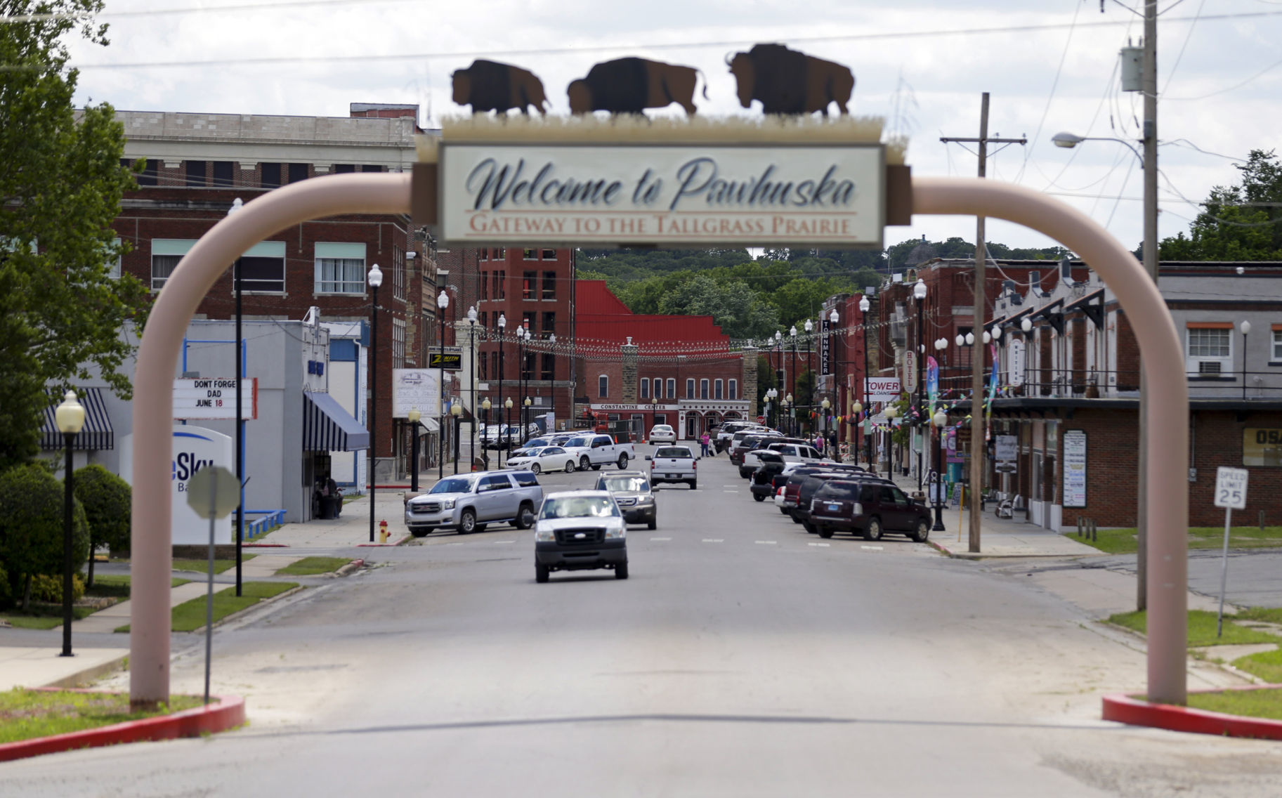 The 'now hiring' announcement for Osage County